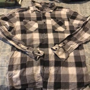 Black & Grey Long-sleeve shirt